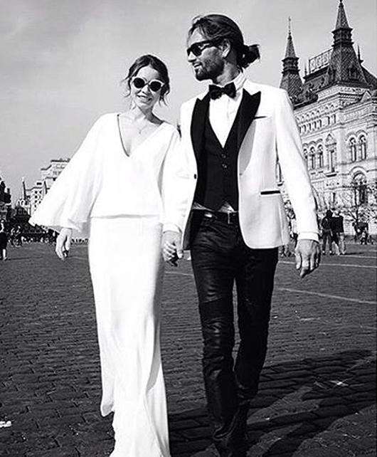 Томас Невергрин и Валерия Жидкова поженились. Фото: Instagram.com/tomasnevergreen. 