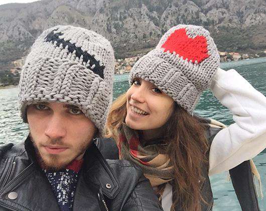 Виктория Дайнеко и ее возлюбленный Дмитрий Клейман. Фото: Twitter.com.