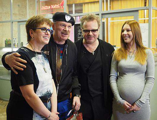 Владимир Пресняков с семьей. Фото: Vk.com.