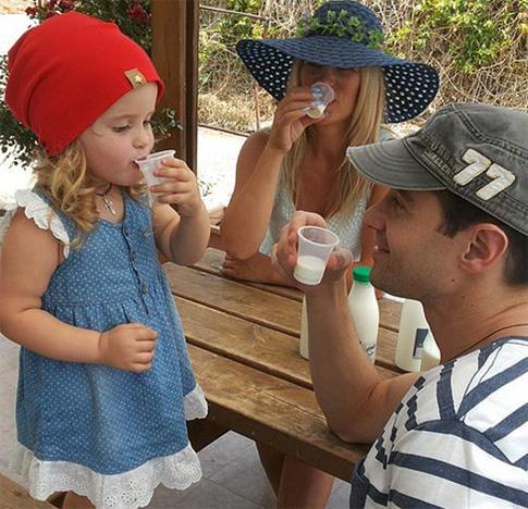 Макарские показали новорожденного сына