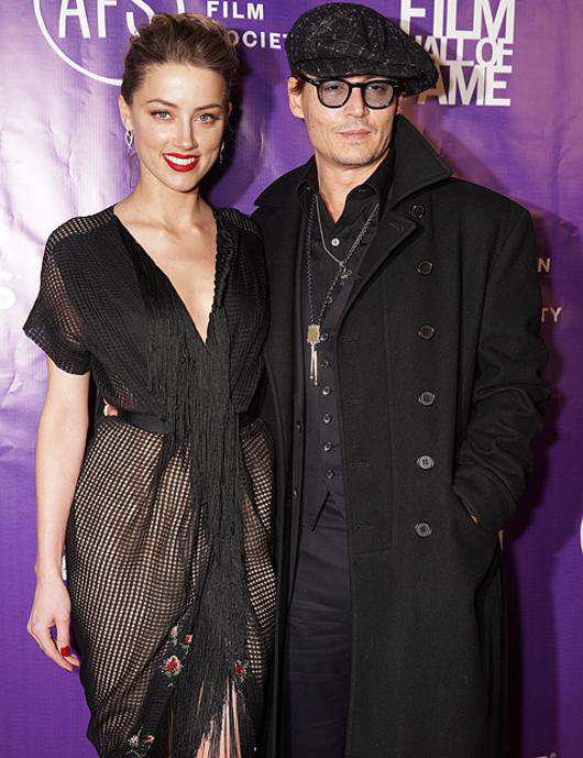 Джонни Депп и Эмбер Херд. Фото: All Over Press.