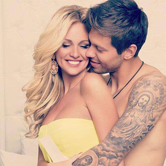 Виктория Лопырева и Федор Смолов. Фото: Instagram.com.