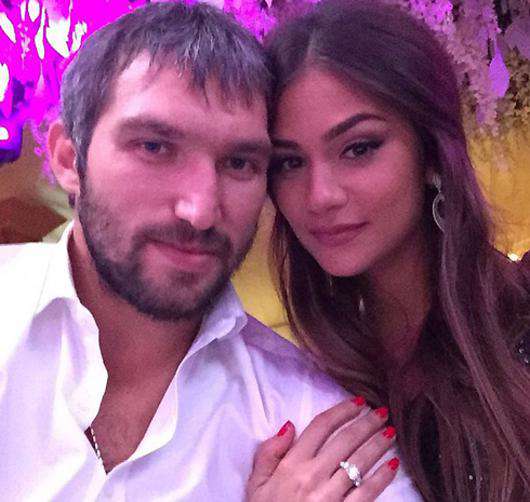 Александр Овечкин женится на Анастасии Шубской. Фото: Instagram.com/nastyashubskaya.