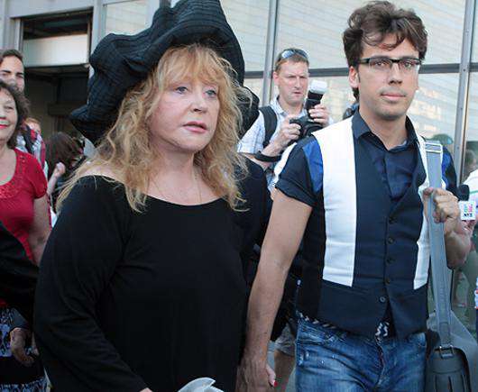 Алла Пугачева и Максим Галкин прибыли на конкурс «Новая Волна».