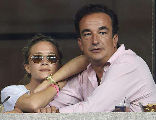 Мэри-Кейт Олсен и Оливье Саркози. Фото: All Over Press.