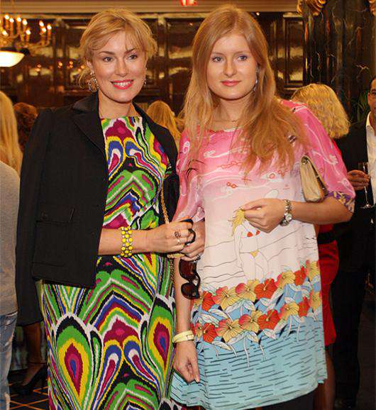 Мария Шукшина с дочерью Анной.