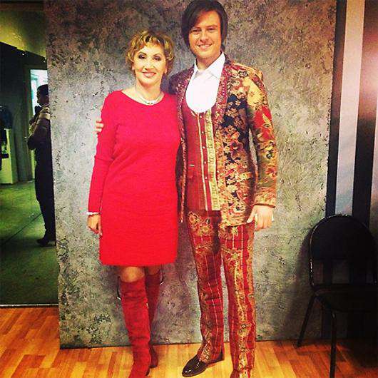 Лариса Копенкина и Прохор Шаляпин. Фото: Instagram.com.