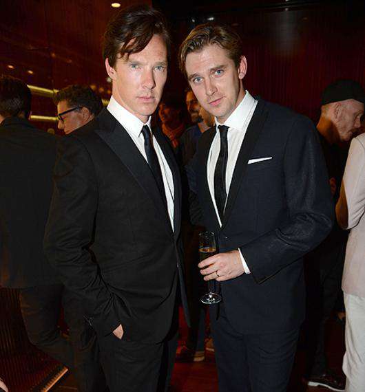 Бенедикт Камбербэтч и Дэн Стивенс. Фото: Rex Features/Fotodom.ru.