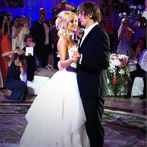 Лера Кудрявцева и Игорь Макаров отметили годовщину свадьбы