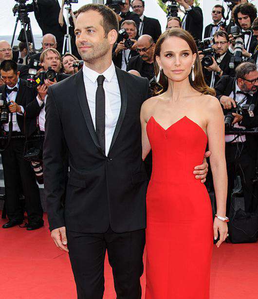 Натали Портман и Бенджамин Мильпье. Фото: Rex Features/Fotodom.ru.