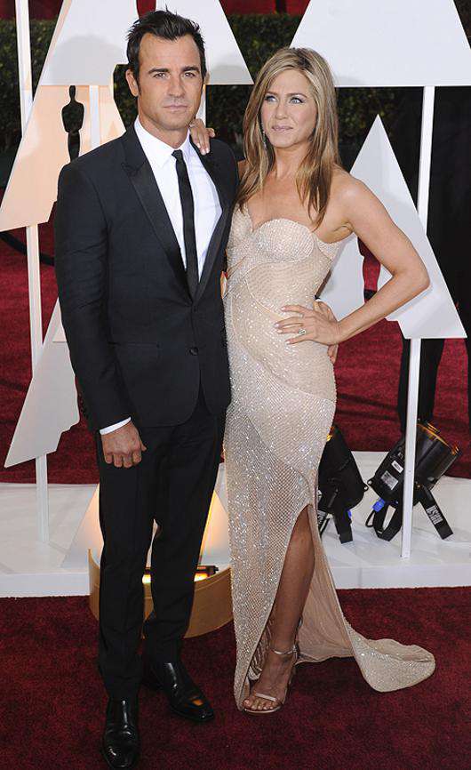 Джастин Теру и Дженнифер Энистон. Фото: Rex Features/Fotodom.ru.