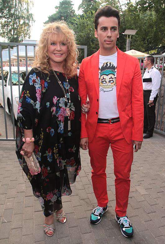 Алла Пугачева и Максим Галкин.