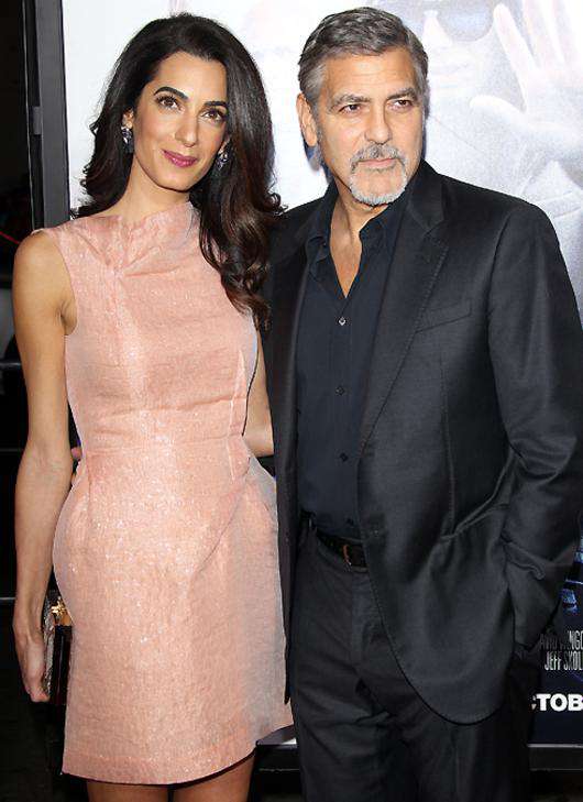 Амаль Аламуддин и Джордж Клуни. Фото: Rex Features/Fotodom.ru.