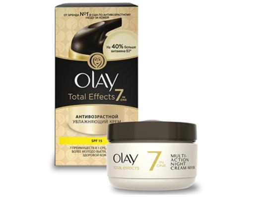 Новый Olay Total Effects 7 в 1: средство № 1* для борьбы с возрастными изме...