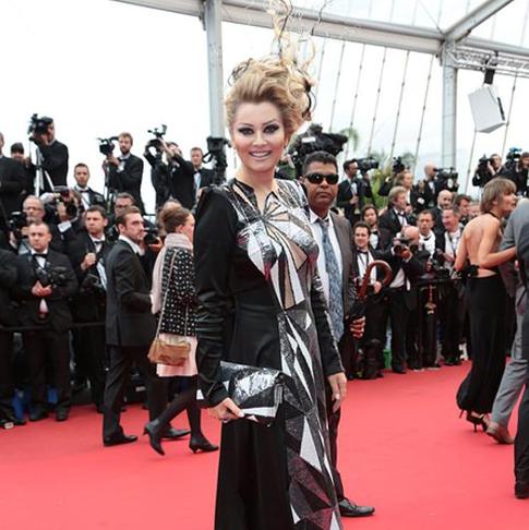 Лена Ленина вновь удивила Канны