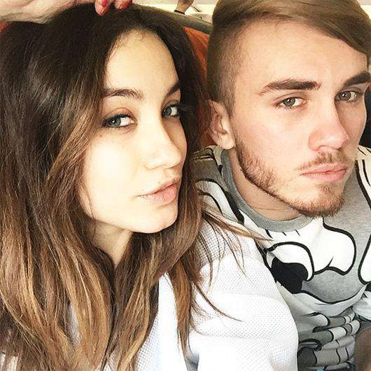 Виктория Дайнеко и Дмитрий Клейман. Фото: Instagram.com/victoriadaineko.