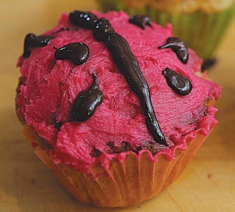 Кексы «Божья коровка»