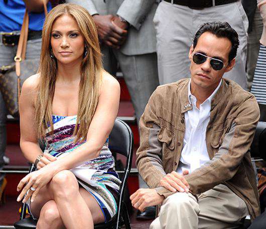 Дженнифер Лопес и Марк Энтони. Фото: FAMOUS/Fotodom.ru.