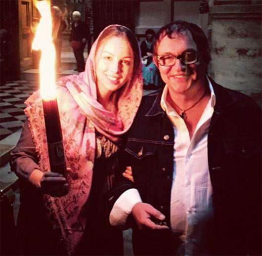 Полина и Дмитрий Дибровы в Израиле. Фото: Instagram.com/polinadibrova_dmitrydibrov.