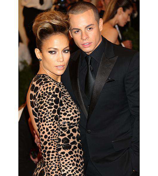 Дженнифер Лопес и Каспер Смарт. Фото: Rex Features/Fotodom.ru.