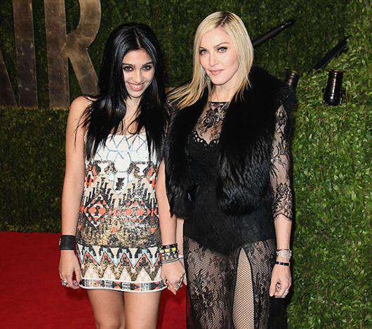 Мадонна с дочерью Лурдес. Фото: Sipa Press/Fotodom.ru.