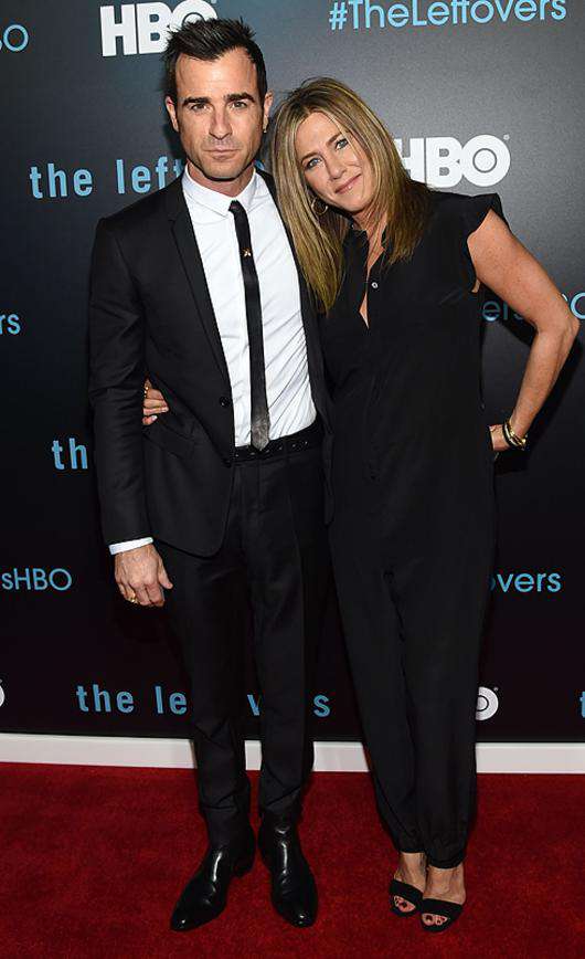 Дженнифер Энистон и Джастин Теру. Фото: Rex Features/Fotodom.ru.