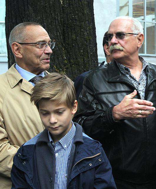 Андрей Кончаловский и Никита Михалков.