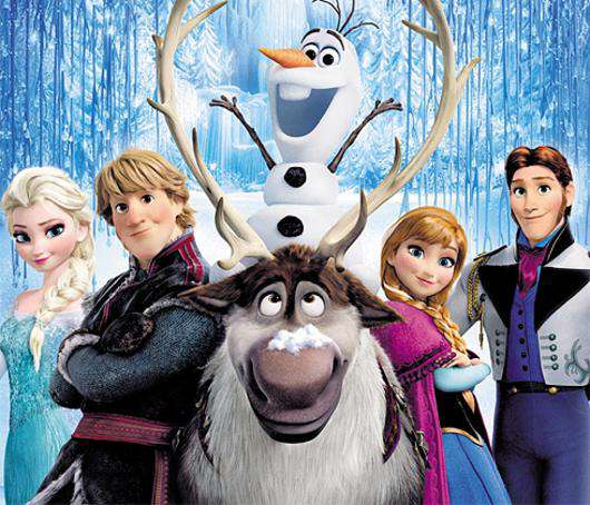 Герои мультфильма «Холодное сердце». Фото: материалы пресс-служб.