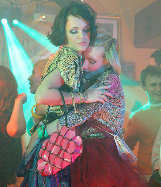 Слава на съемках нового клипа.