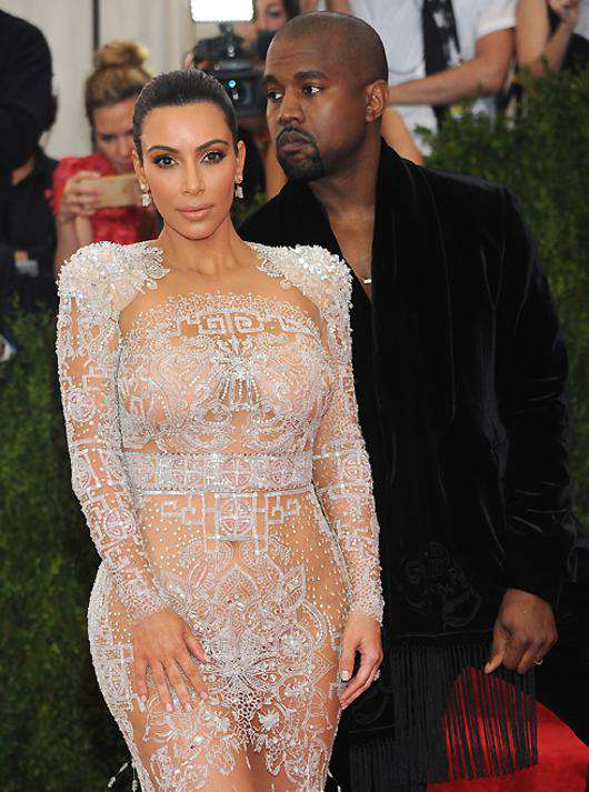 Ким Кардашьян и Канье Уэст. Фото: Rex Features/Fotodom.ru. 