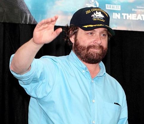 Зак Галифианакис тайно женился