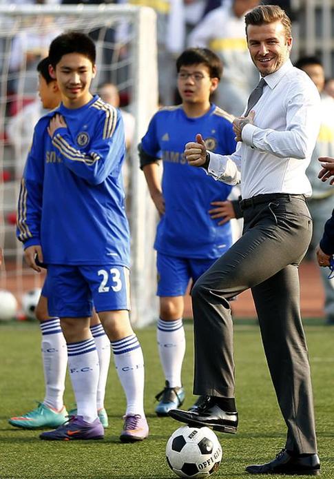 Дэвид Бекхэм признан самым стильным