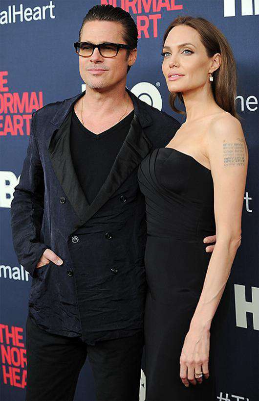 Анджелина Джоли и Брэд Питт. Фото: AP Images.