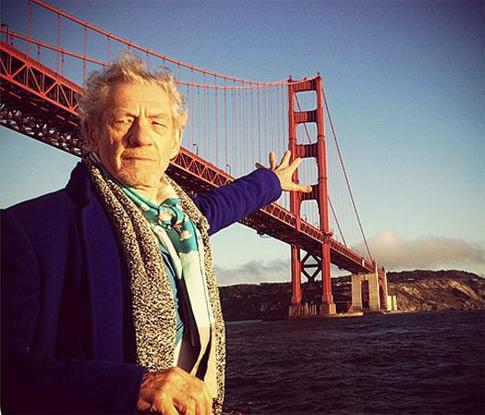 Иэн МакКелен прокатился в метро