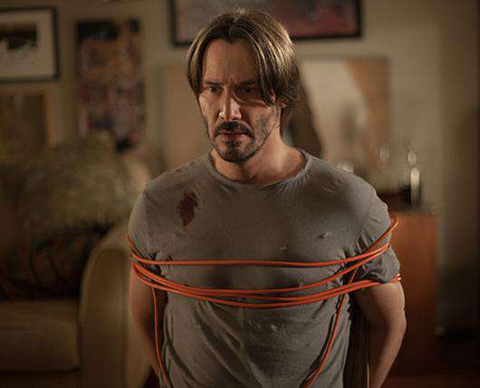 Киану Ривз в триллере «Кто там». Фото: материалы пресс-служб.