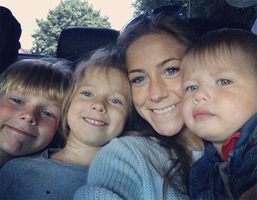 Юлия Барановская с детьми. Фото: Instagram.com/ygemini.