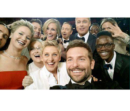 Это самое популярное селфи на сегодняшний день. Фото: Instagram.com.