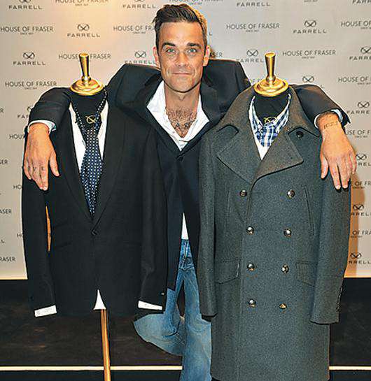 Робби Уильямс. Фото: Twitter.com.