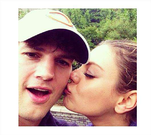 Эштон Катчер и Мила Кунис. Фото: Instagram.com.