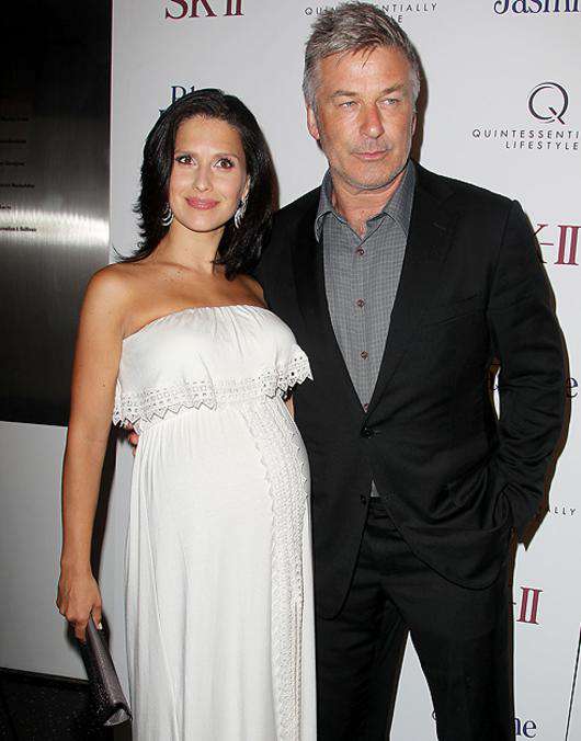 Алек Болдуин и Хилария Томас. Фото: Startracks Photo/Fotodom.ru.