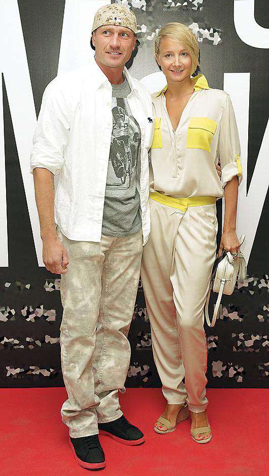 Роман Костомаров и Оксана Домнина.