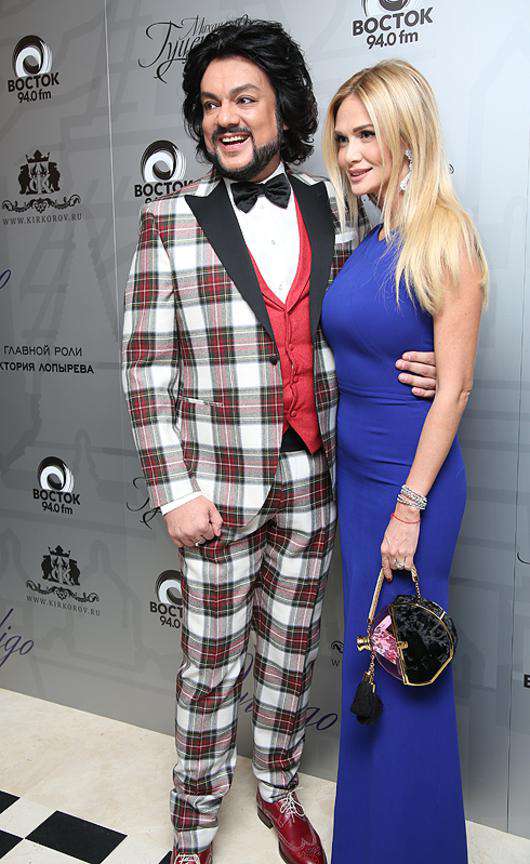 Филипп Киркоров и Виктория Лопырева.