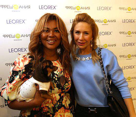 Корнелия Манго и Анастасия Гребенкина.