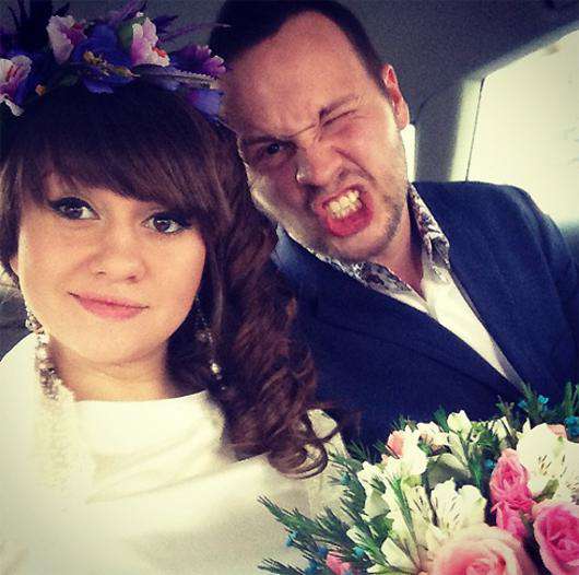 Анна Руднева и Дмитрий Белин поженились в конце апреля. Фото: Instagram.com/rudneva_a.