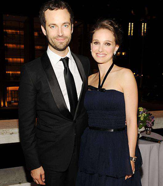 Бенджамин Мильпье и Натали Портман. Фото: Sipa Press/Fotodom.ru.