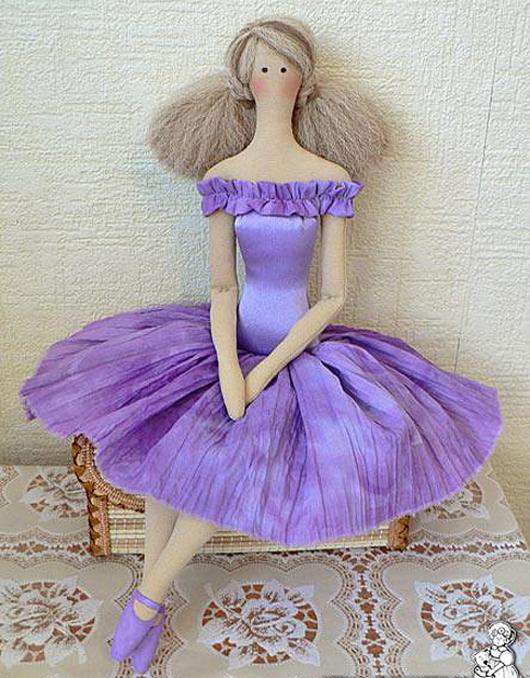 Сиреневая Тильда. Фото: shkola-igrushki.ru.