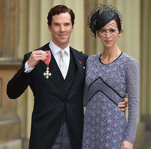 Бенедикт Камбербэтч и Софи Хантер. Фото: Rex Features/Fotodom.ru.