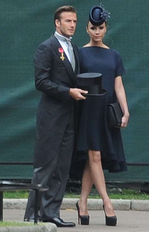 Дэвил и Виктория Бекхэм. Фото: Rex Features/Fotodom.ru.