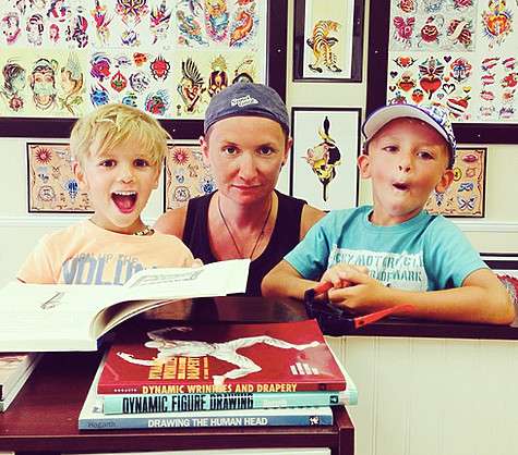 Эту фотографию Диана Арбенина опубликовала в микроблоге год назад. Фото: Instagram.com.