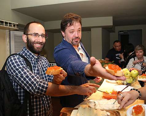 Михаил Мистецкий и Антон Мегердичев. Фото: Геннадий Авраменко. Михаил Мистецкий и Антон Мегердичев. Фото: Геннадий Авраменко.